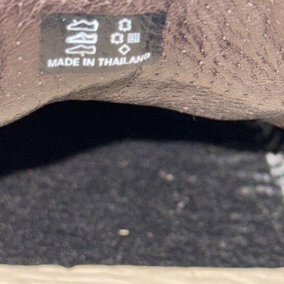 ECCO Leather Soft 7 City Sneakers Men\'s Sz 47 US 13 Brown Lace Up Extra Width main image 9
